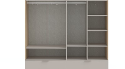  Terra 4-Door Wardrobe