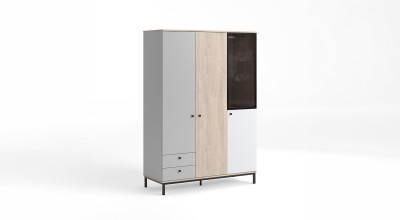 Loft 3-Door Wardrobe