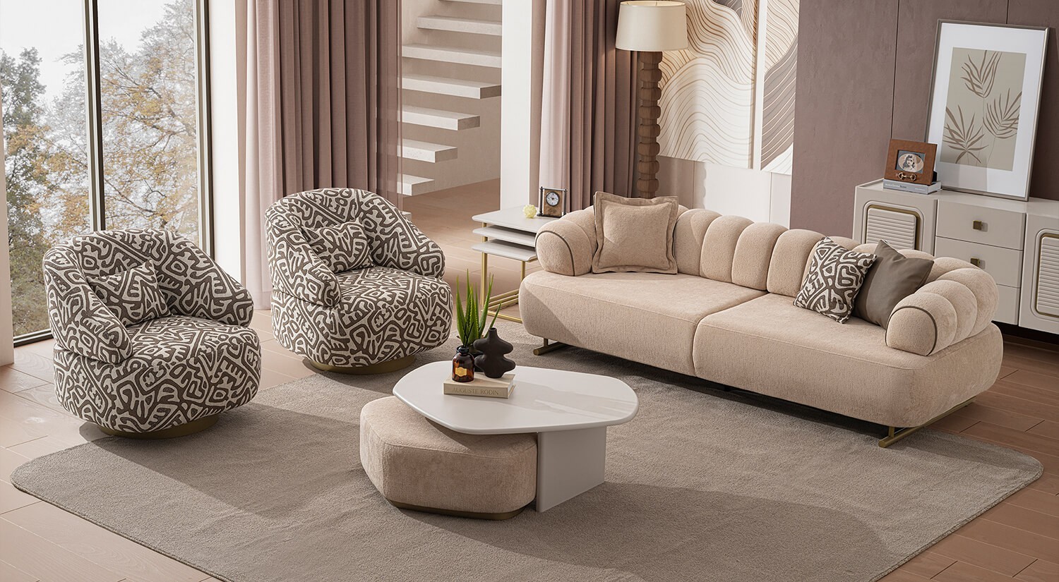Perla Sofa Set