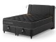  Black Nova Mattress, Base and Headboard Set