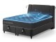  Black Nova Mattress, Base and Headboard Set