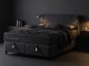  Black Nova Mattress, Base and Headboard Set